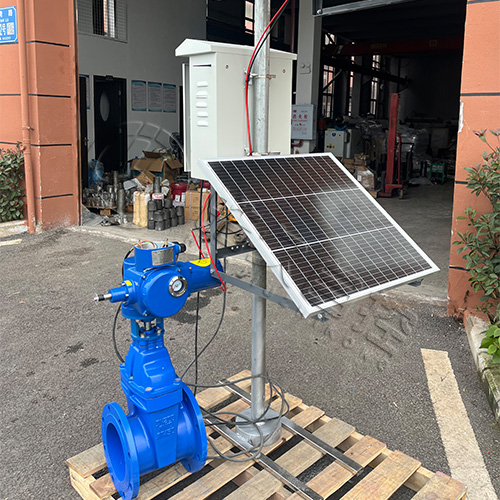 齐河皓久 Z945X-16Q免布线太阳能电动闸阀 农业灌溉 支持远程智能控制